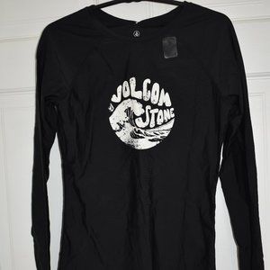 Volcom Stone Rash guard UV 50+ Women Size S New wi